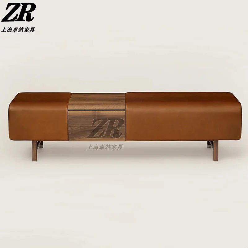 Italian luxury lightweight and simple stool for bench and sofa - vue 9 sur 9