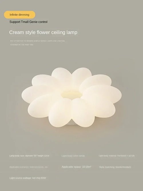 Creative petal chandelier for warm and soothing lighting - vue 14 sur 24