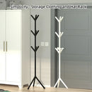 free-standing coat rack with practical hook for efficient storage