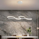Modern minimalist chandelier for elegant interior lighting