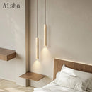 Nordic wabi-sabi stone pendant light for indoor lighting