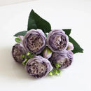 Small artificial flower bouquet for spring decoration and weddings