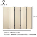 folding metal mobile screen for various spaces