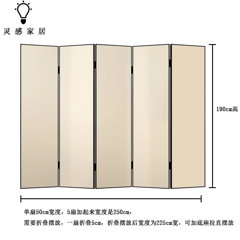 folding metal mobile screen for various spaces - vue 12 sur 13