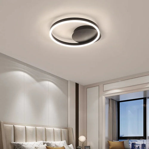 Modern Nordic ceiling light with premium lighting and sleek design - vue 5 sur 10