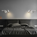 Modern rotatable long arm metal wall light