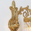 Copper wall light for modern interior decoration