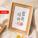 Decorative acrylic photo frame for living room and bedroom