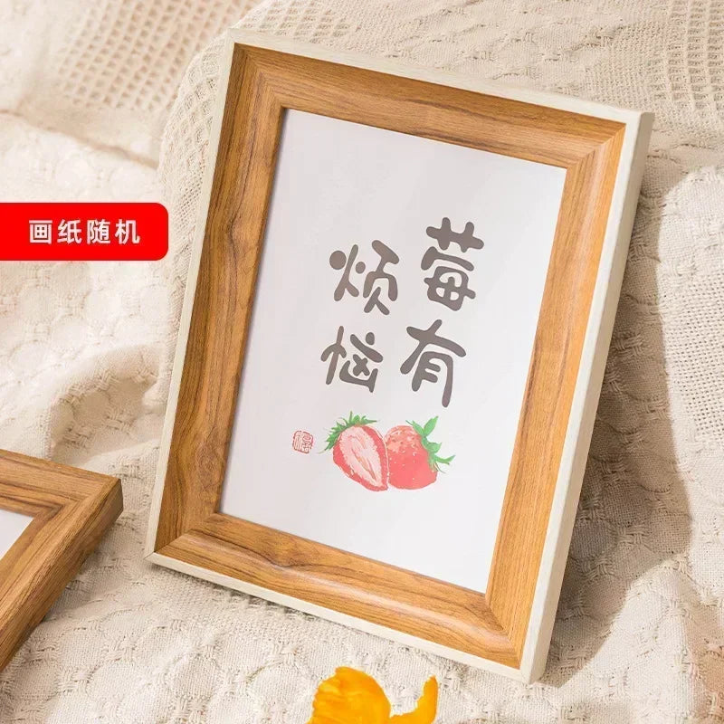 Decorative acrylic photo frame for living room and bedroom - vue 12 sur 12
