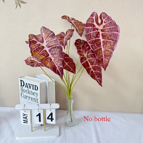 Artificial plant with 9 heads for indoor and outdoor decoration - vue 9 sur 11