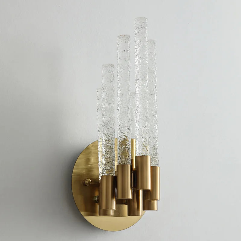 Luxury crystal wall light for interiors - vue 4 sur 8