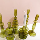 European glass candle holder for decoration and weddings