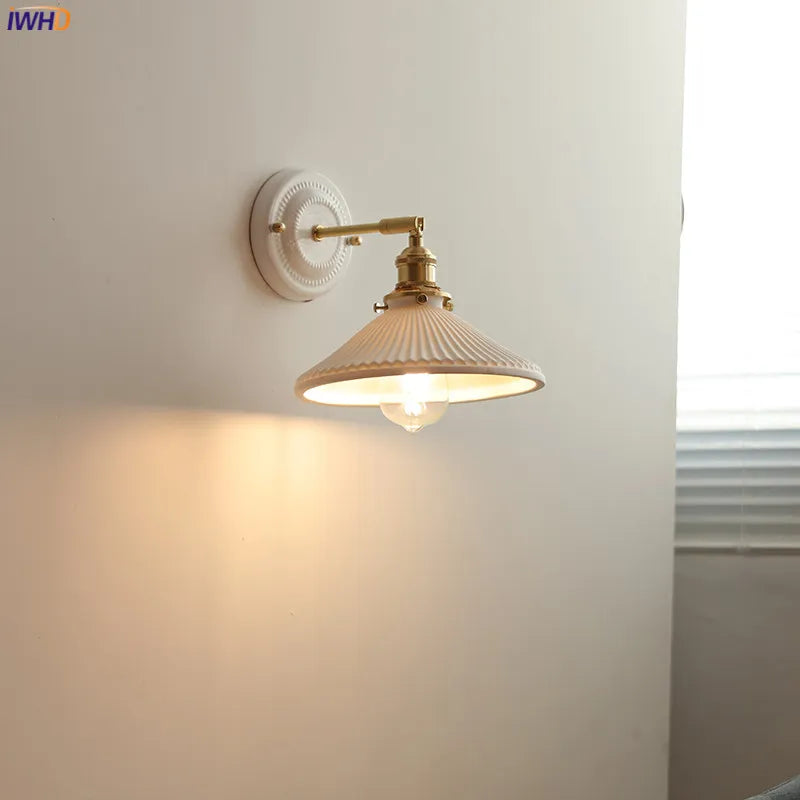 Nordic Japanese style LED wall light by IWHD