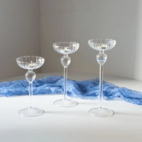 creative striped candlestick for romantic and craft decoration