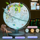 smart desk lamp with globe creative gift for kids