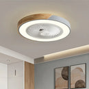 Smart ceiling fan with light and reversible blades, 6 speeds