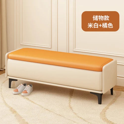 luxury nordic shoe bench for storage - vue 14 sur 15