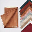Set of 24 cotton table napkins mediterranean style
