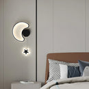 creative stars moon and clouds wall light for children