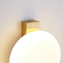 Modern LED globe wall light