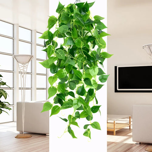 Artificial hanging plants for indoor and outdoor decoration - vue 5 sur 14