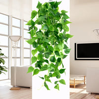 Artificial hanging plants for indoor and outdoor decor