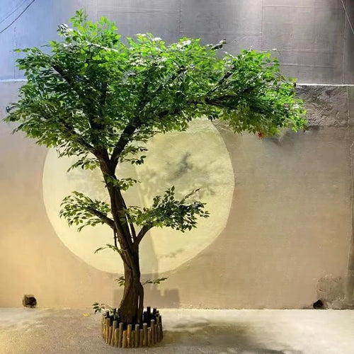 Decorative artificial banyan tree for indoor and hotel use - vue 15 sur 14