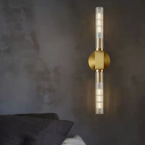 Long modern LED wall light - vue 3 sur 19