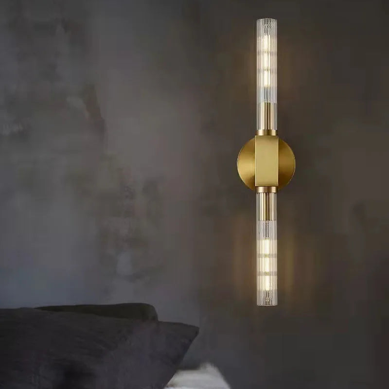 Long modern LED wall light