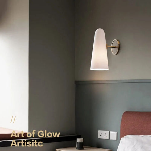 American style copper wall light - vue 4 sur 8