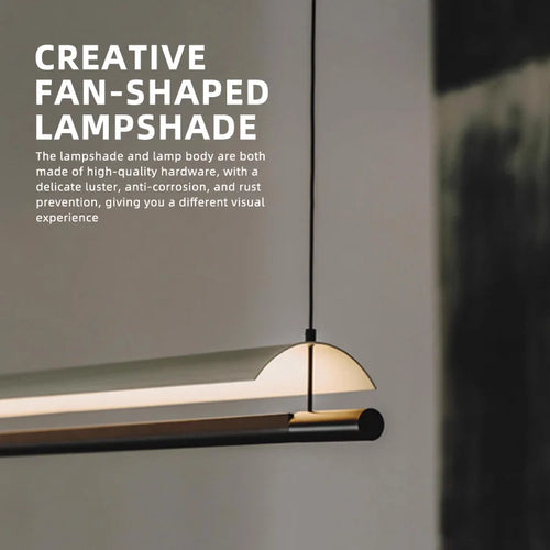 Minimalist and elegant pendant chandelier for modern interiors - vue 5 sur 12