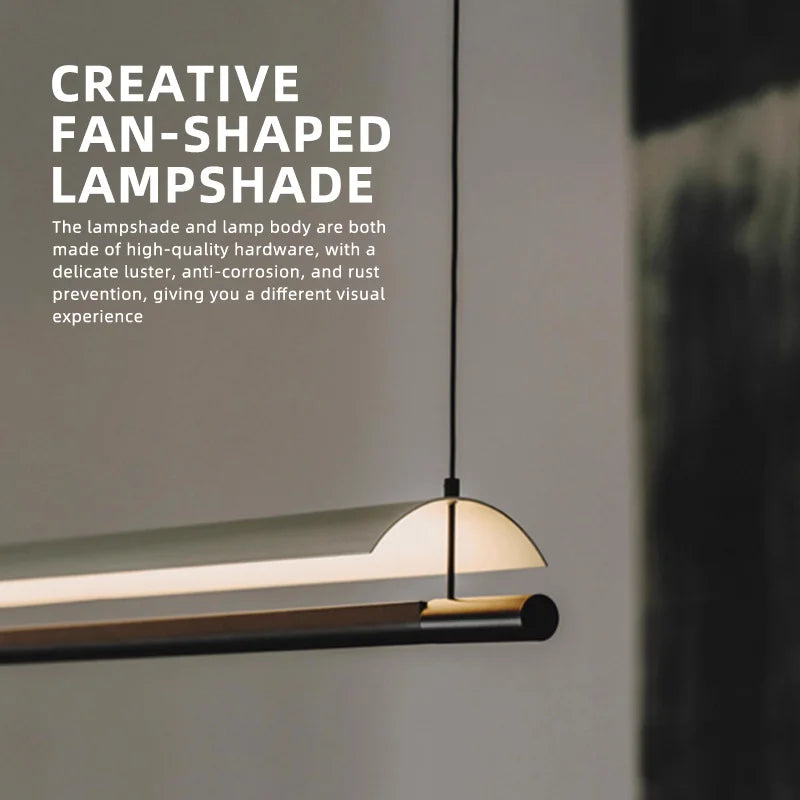 Minimalist and elegant pendant chandelier for modern interiors - vue 4 sur 12