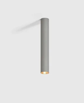 Industrial style aluminium ceiling light for bar, café or restaurant