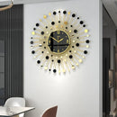 luxury creative design silent wall clock for modern decoration