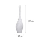 Wabi sabi bamboo floor lamp for unique interior decor