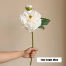 Silk artificial peony bouquet for weddings and home decor