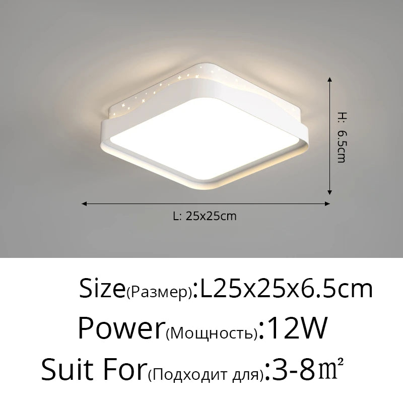 Modern minimalist LED light strip for multiple spaces