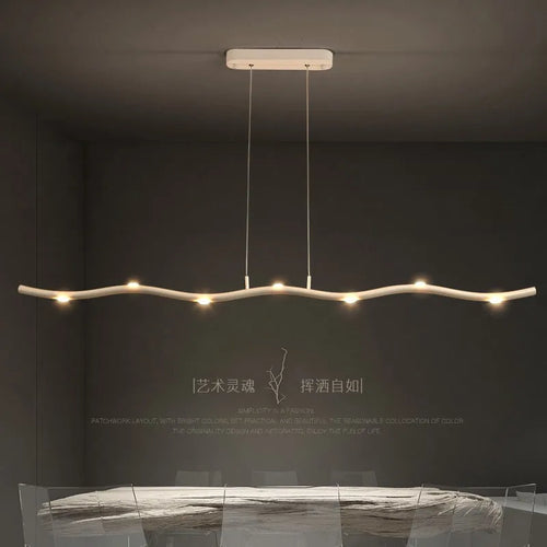 Modern LED pendant light for dining room and shops - vue 4 sur 10