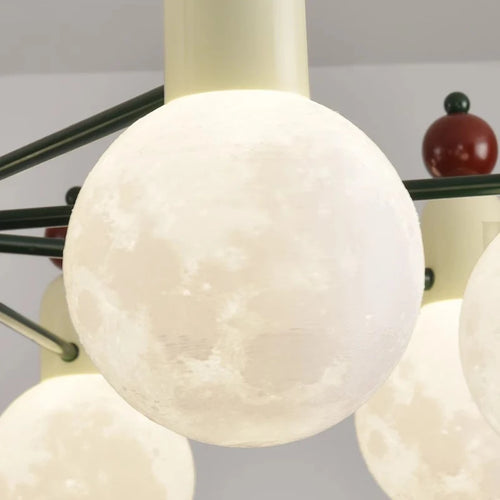 Modern chandelier for children's room nordic design bright and colourful - vue 7 sur 12