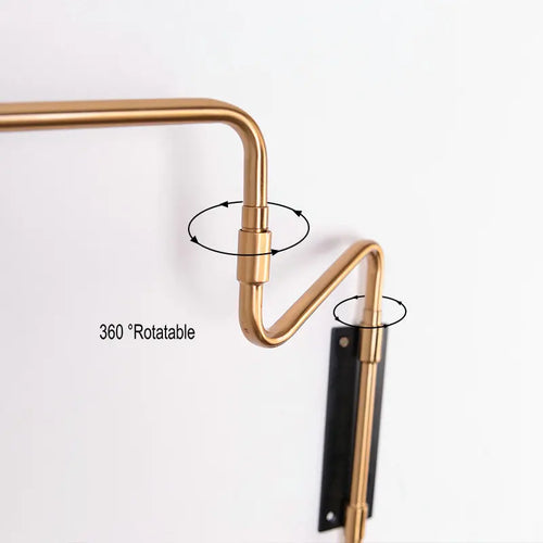 Modern wall light with switch for decorative interiors - vue 5 sur 9