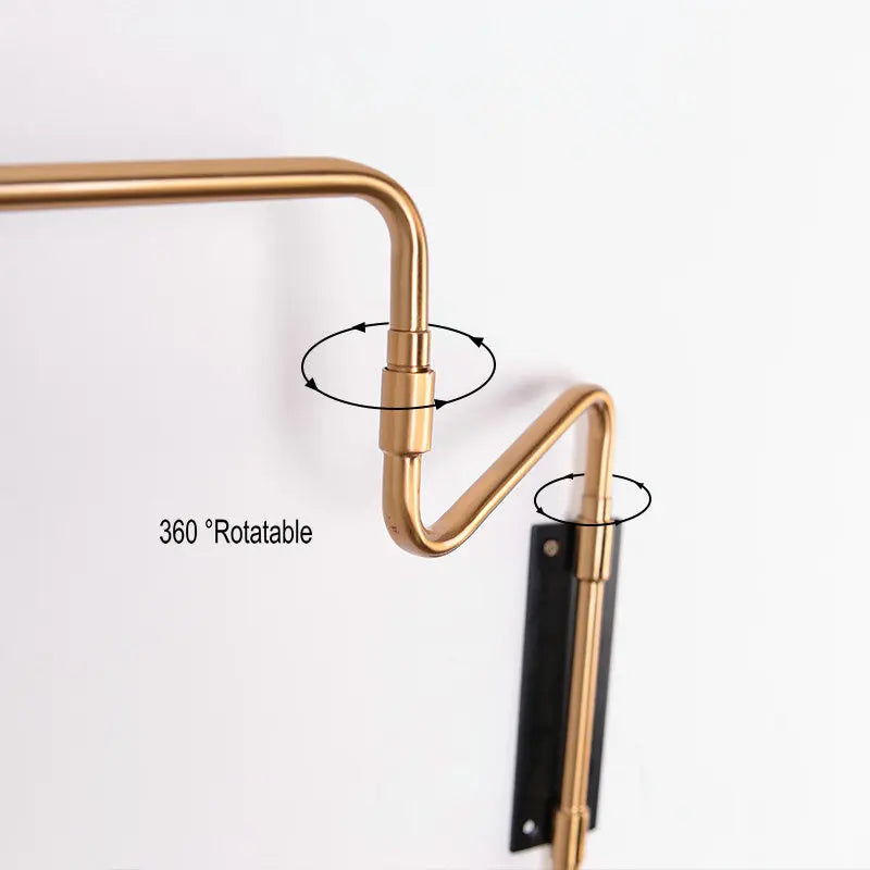 Modern wall light with switch for decorative interiors - vue 5 sur 9