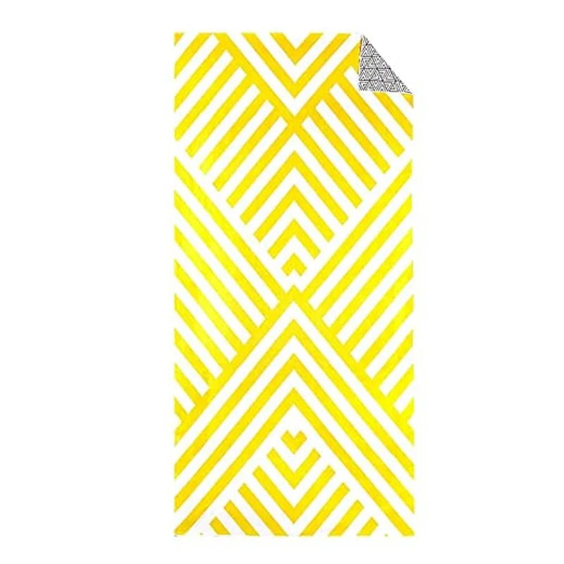 Sand-free quick-dry floral beach towel