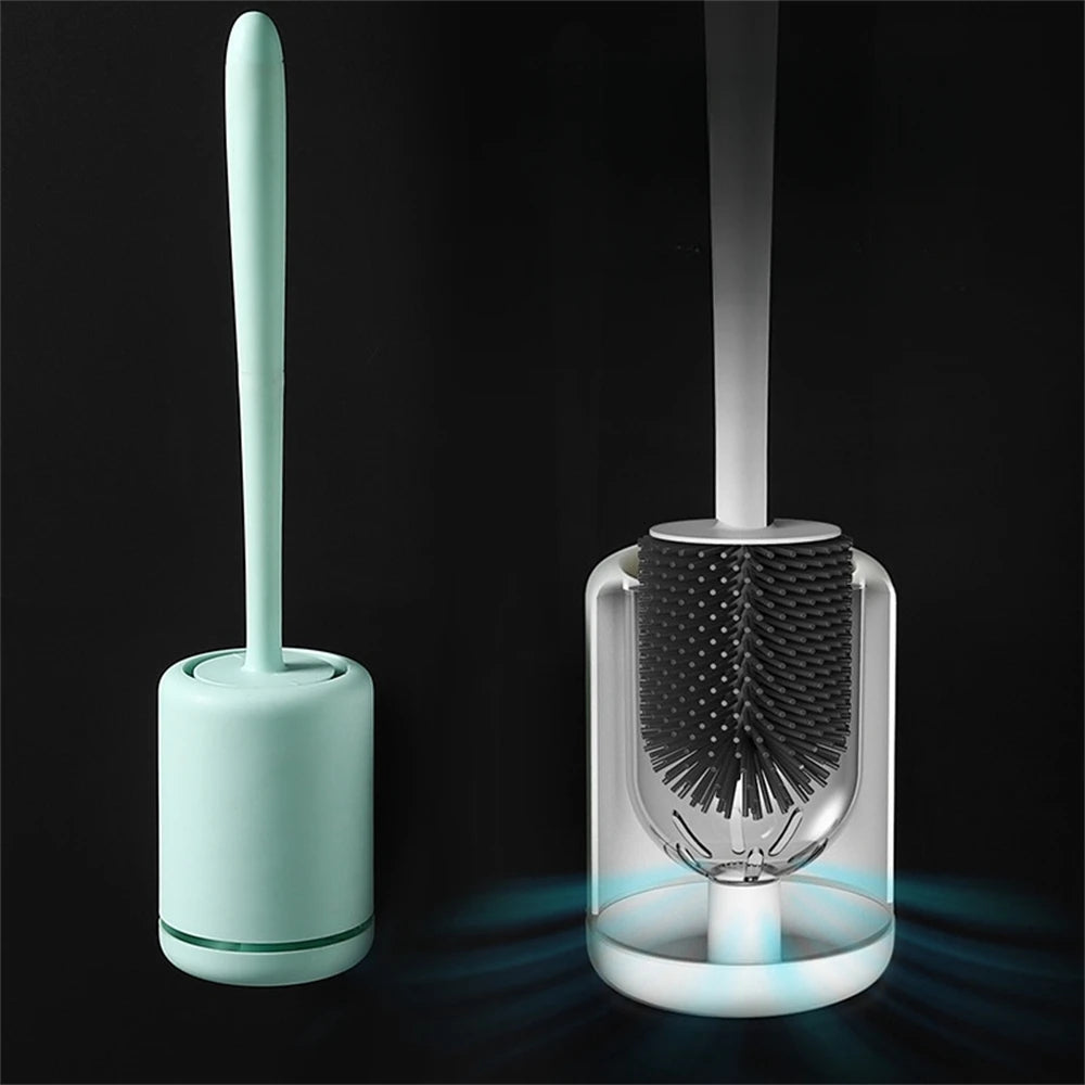 Lightweight luxury toilet brush for effective cleaning - vue 4 sur 8