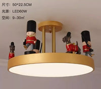 Creative LED ceiling light for children nordic design eye protection