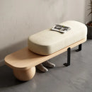 multifunctional solid wood bench for stylish interior