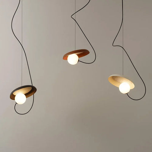 Modern Nordic pendant light for elegant interior decor - vue 2 sur 10