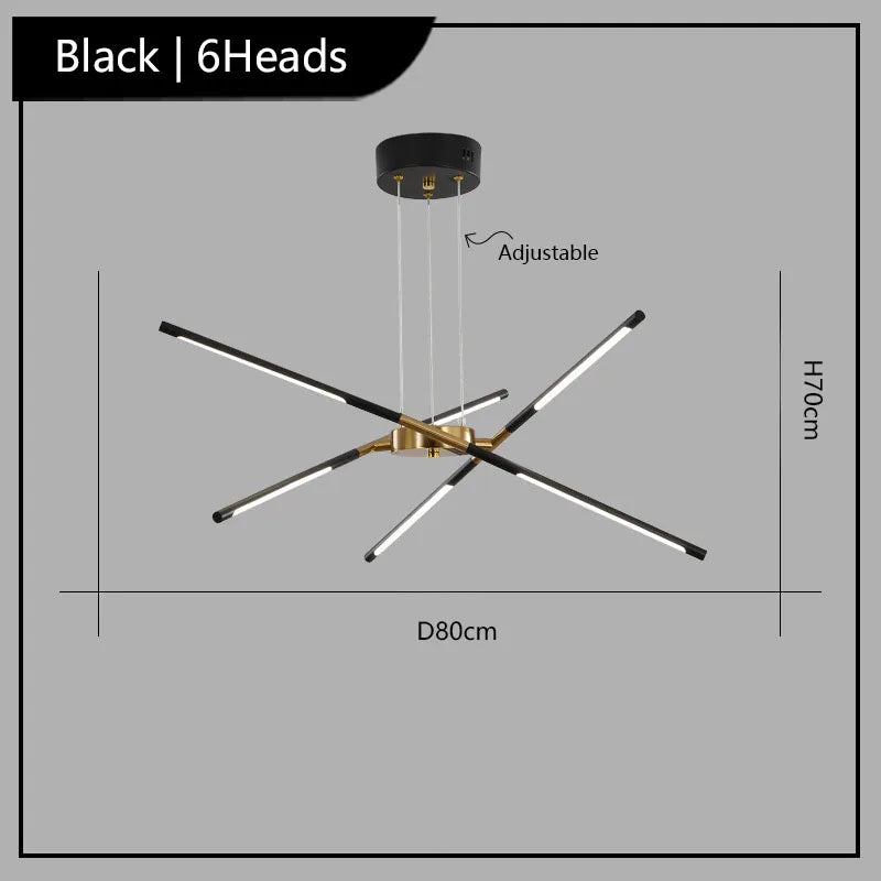 Winfordo creative design decorative LED pendant chandelier