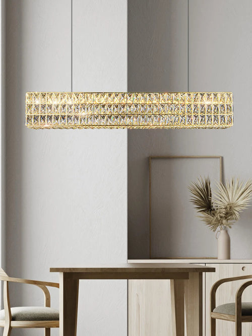 Modern crystal chandelier for luxury interior decoration - vue 4 sur 20