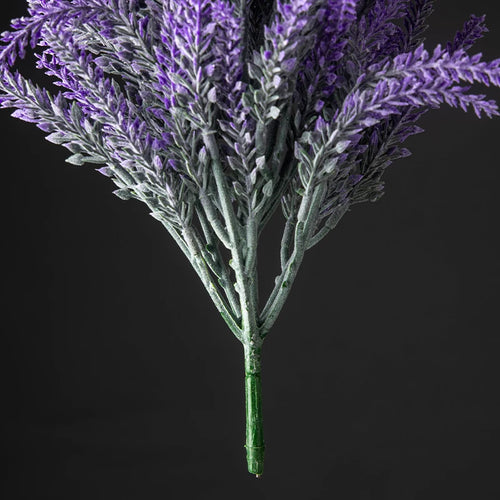 Artificial lavender and wheat bouquet for indoor and outdoor decoration - vue 5 sur 6