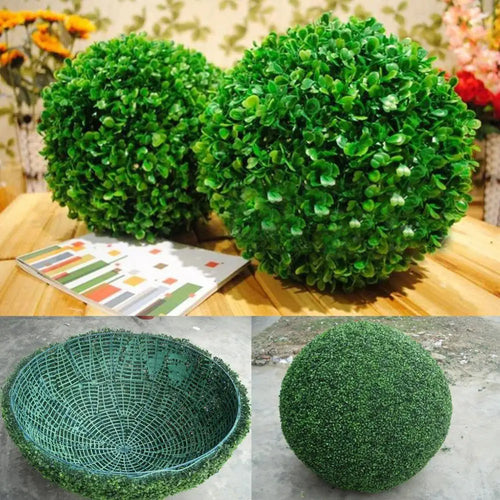 Artificial topiary ball plant for garden, wedding and party decor - vue 4 sur 6